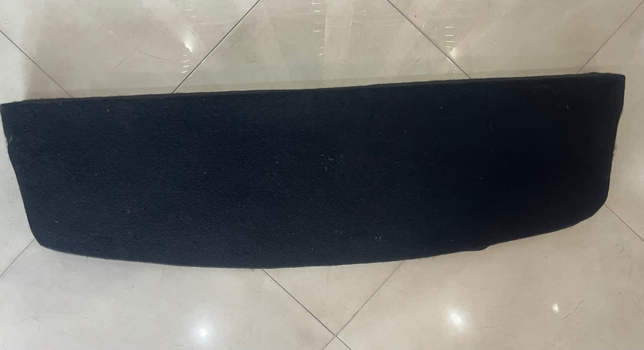تخته طاقچه خودرو سمند در رنگ مشکی و کرم و قهویی MDF
